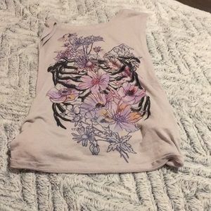 Large armhole tank top